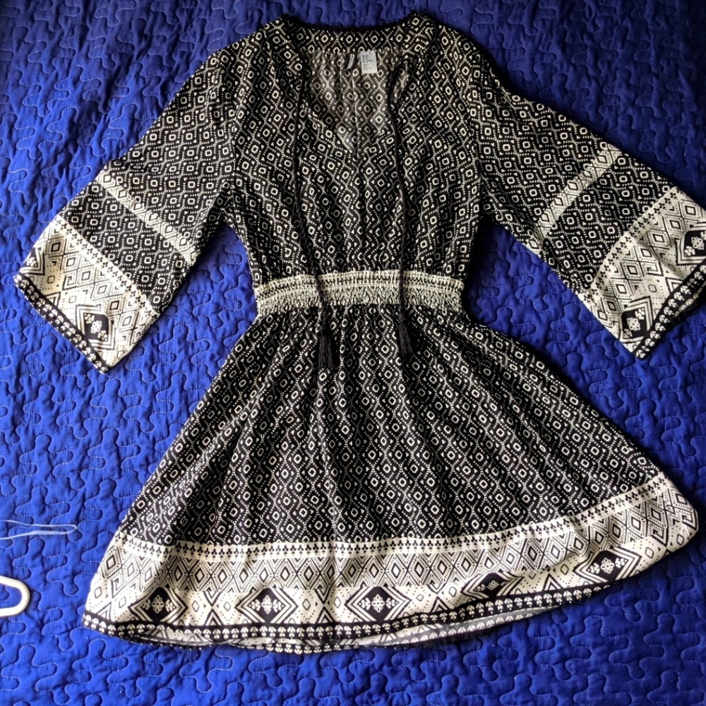 2/$25 H&M Boho Patterned Dress